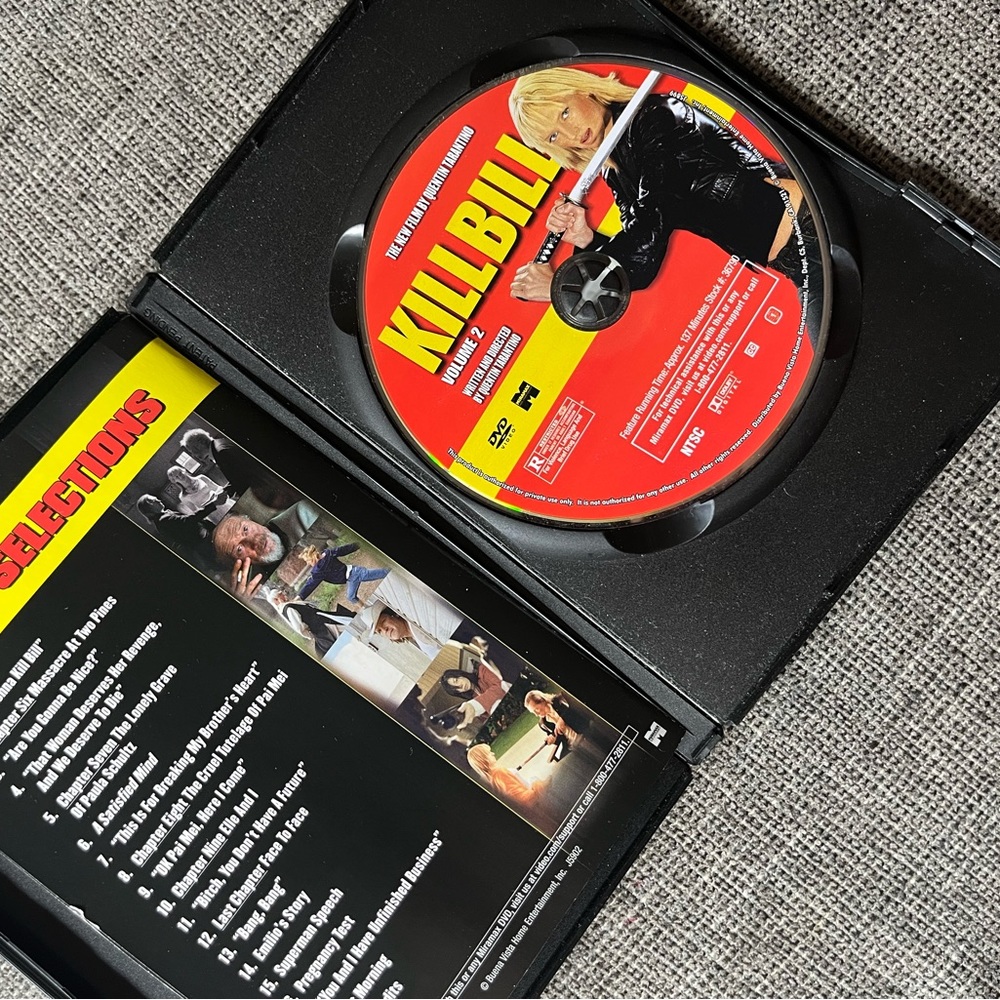 Kill Bill Volume 2 DVD Movie - Picture 2 of 3